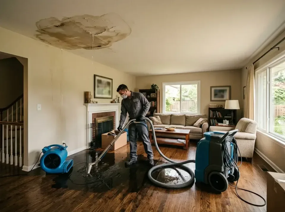 attic-pipe-burst-ceiling-drip-008 — frequently asked questions, Water Damage Restoration & Carpet Care in Verona, PA